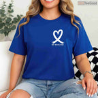 Go Red In February Shirt – Heart Disease Awareness Red Heart T-Shirt