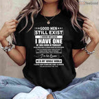Good Men Still Exist He Was Born In February Funny Husband Birthday Shirt