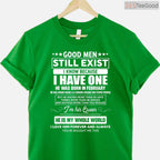 Good Men Still Exist He Was Born In February Funny Husband Birthday Shirt