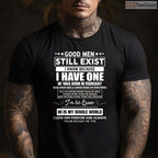 Good Men Still Exist He Was Born In February Funny Husband Birthday Shirt