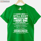 Good Men Still Exist He Was Born in May Funny May Birthday Gift T-Shirt