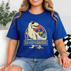 Grandpasaurus T Rex Dinosaur Funny Grandpa Gift Tee T-Shirt Men Unisex Adults