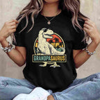 Grandpasaurus T Rex Dinosaur Funny Grandpa Gift Tee T-Shirt Men Unisex Adults