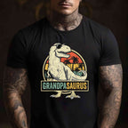 Grandpasaurus T Rex Dinosaur Funny Grandpa Gift Tee T-Shirt Men Unisex Adults