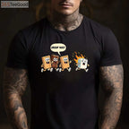 Group Hug Marshmallow Campfire Smores T-Shirt - Funny Camping Foodie Gift