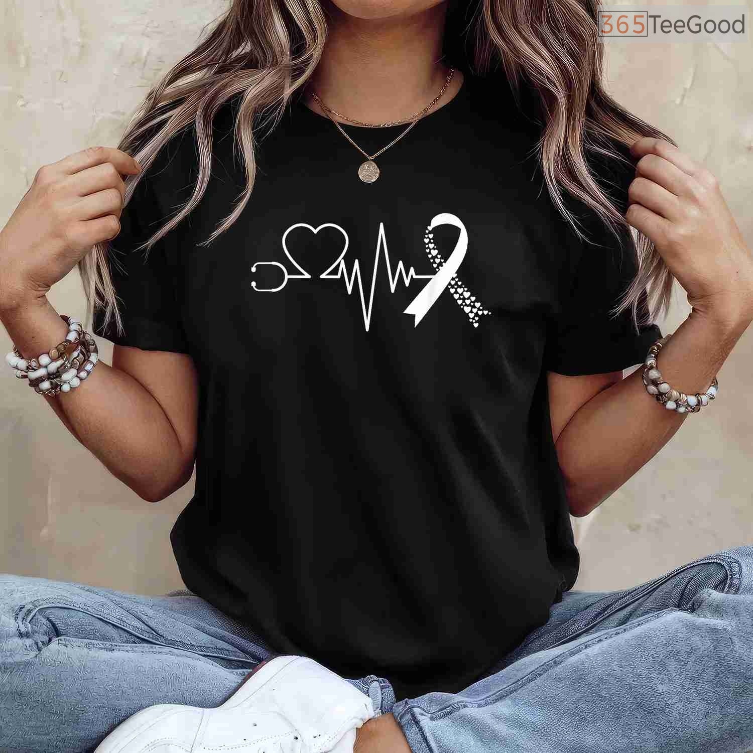 Heart Disease Awareness Red Heart Shirt – Go Red In February Tee
