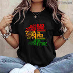 Honoring Past Inspiring Future T-Shirt Men Women Kids Black History Month Family Shirt