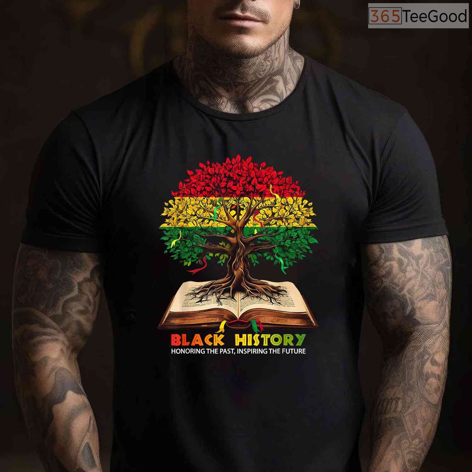 Honoring The Past Inspiring The Future Black History Month T-Shirt African American Legacy Tee