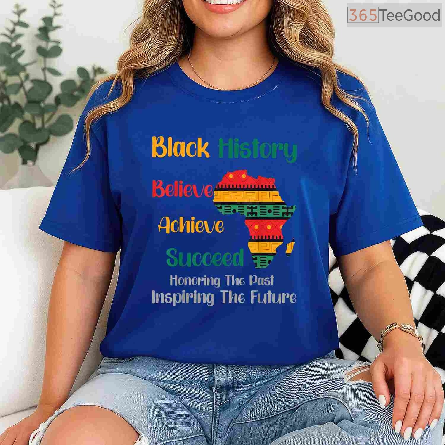 Honoring The Past Inspiring The Future T-Shirt Black History Month Ancestor Legacy Shirt