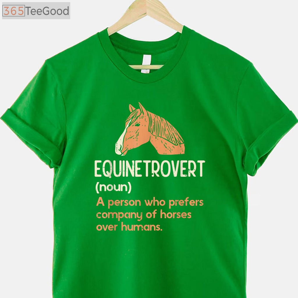 Horse Lover Definition Humor T-Shirt - Funny Equestrian Saying Apparel