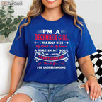 I Am A December Girl Birthday Shirt - Festive Winter Birthday Gift for Women