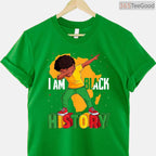 I Am Black History T-Shirt for Kids Boys & Men Empowering Black History Month Shirt