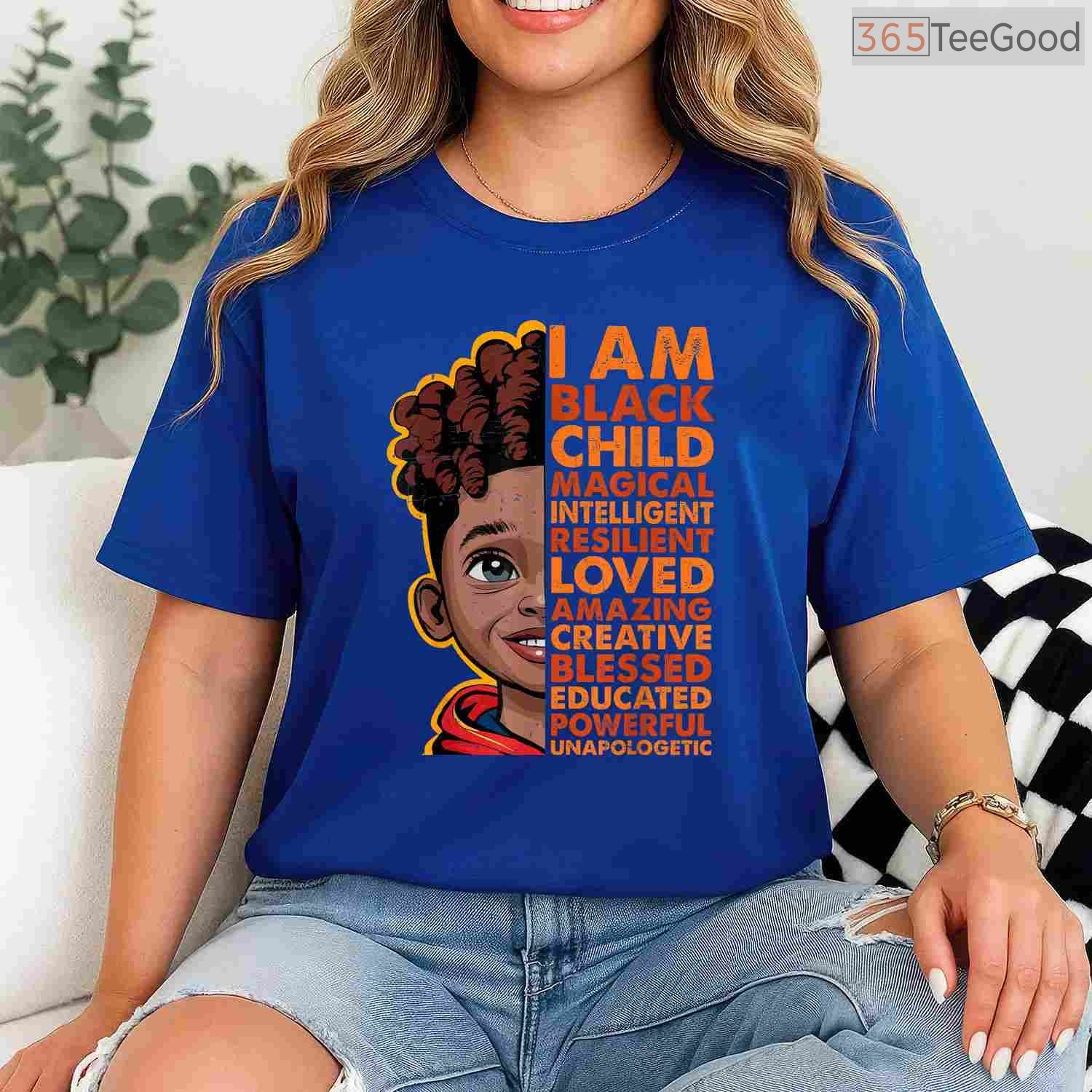 I Am Black History Month Shirt for Kids Boys African American Youth Empowerment T-Shirt