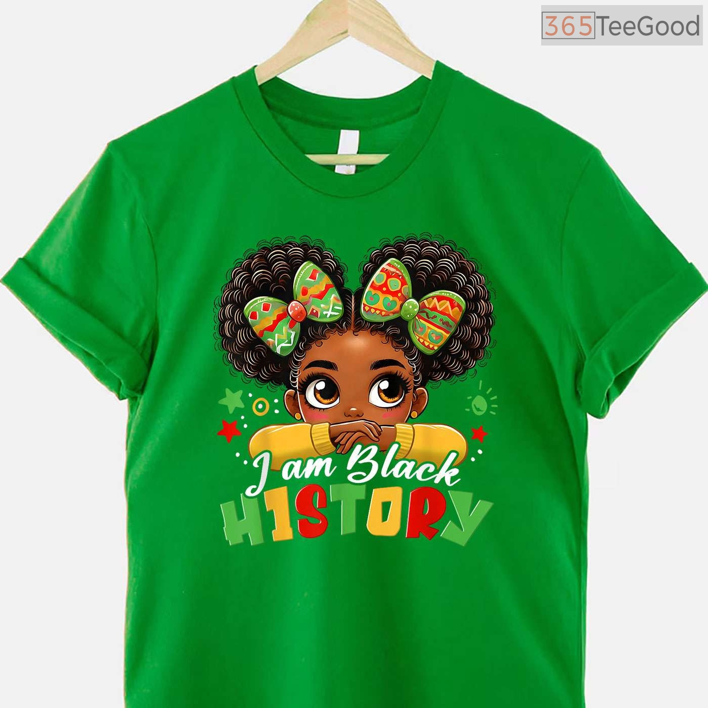 I Am Black History T-Shirt for Kids Girls & Women African American Heritage Month Shirt