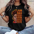 I Am Black History Month Shirt for Kids Boys African American Youth Empowerment T-Shirt