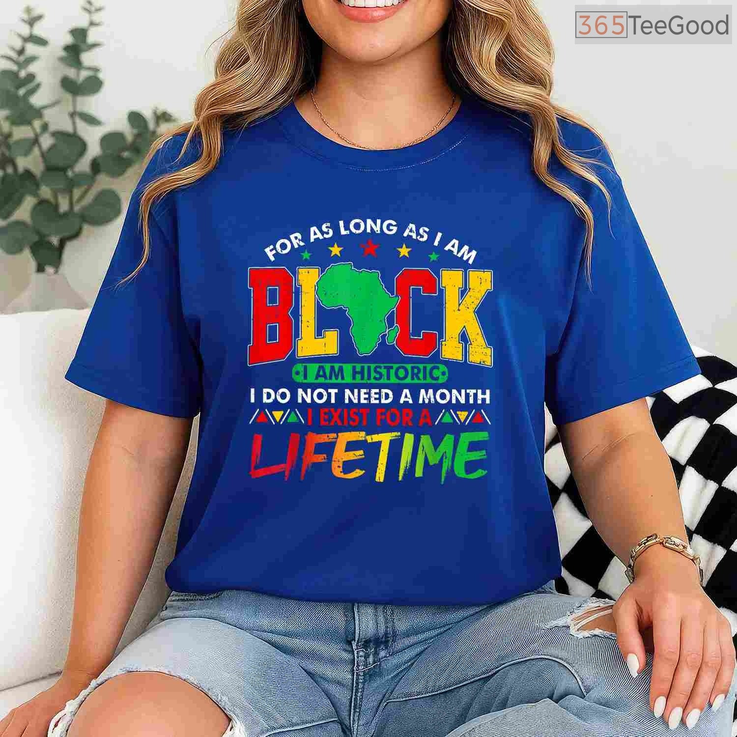 I Am Black History Lifetime Membership T-Shirt Men Women Black History Month Shirt