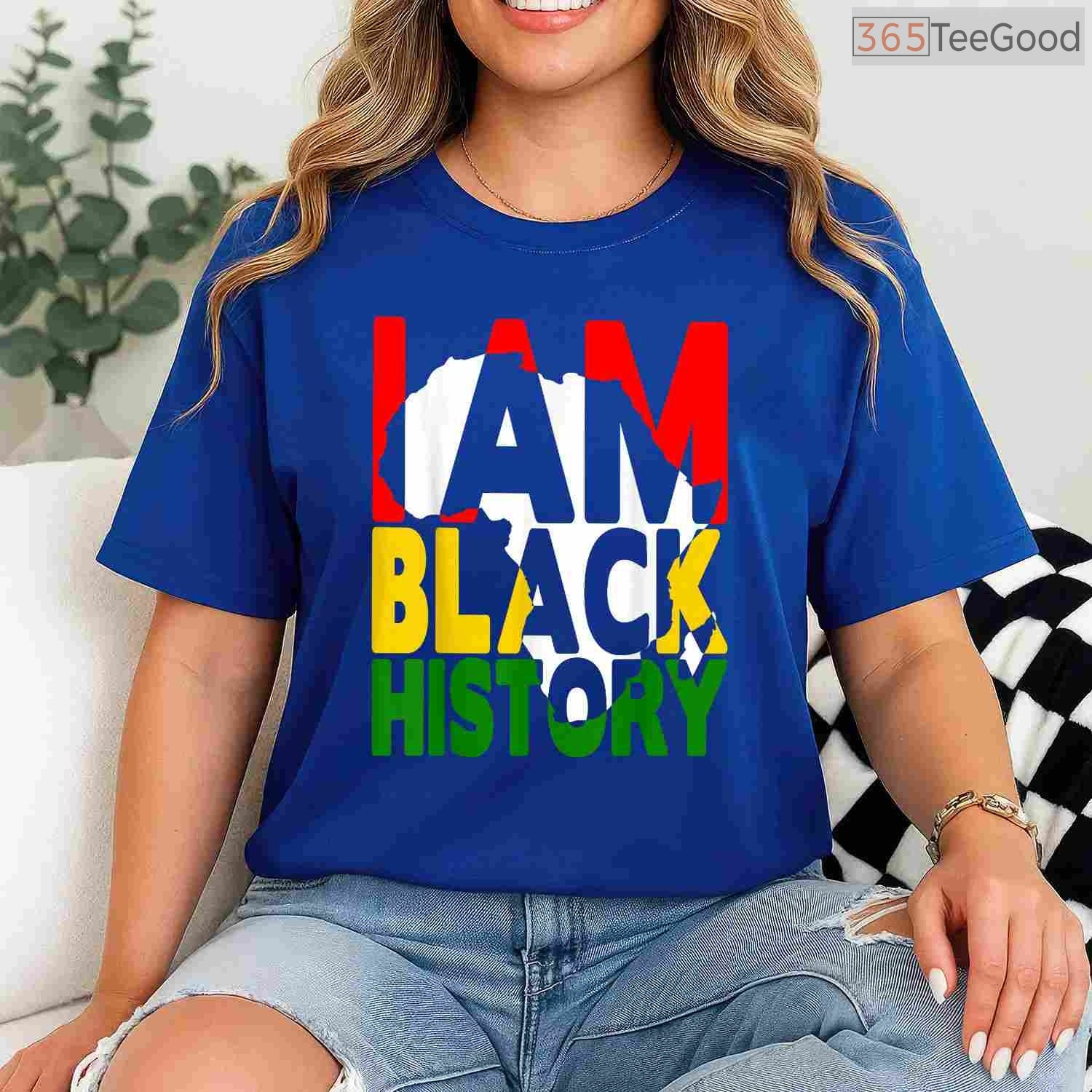 I Am Black History T-Shirt Celebration of African American Culture Black History Month Shirt Small