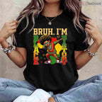 I Am Black History Dabbing Afro T-Shirt Men Boys Funny Black History Month Shirt