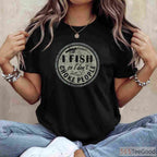 I Fish So I Don't Choke People Shirt - Funny Stress Relief Fishing Apparel