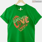 I Have Decided To Stick With Love Shirt Martin Luther King Jr Black History Month T-Shirt