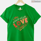 I Have Decided To Stick With Love T-Shirt MLK Quote Black History Month Peace Shirt