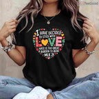 I Have Decided To Stick With Love MLK Quote T-Shirt Martin Luther King Jr Black History Month Tee