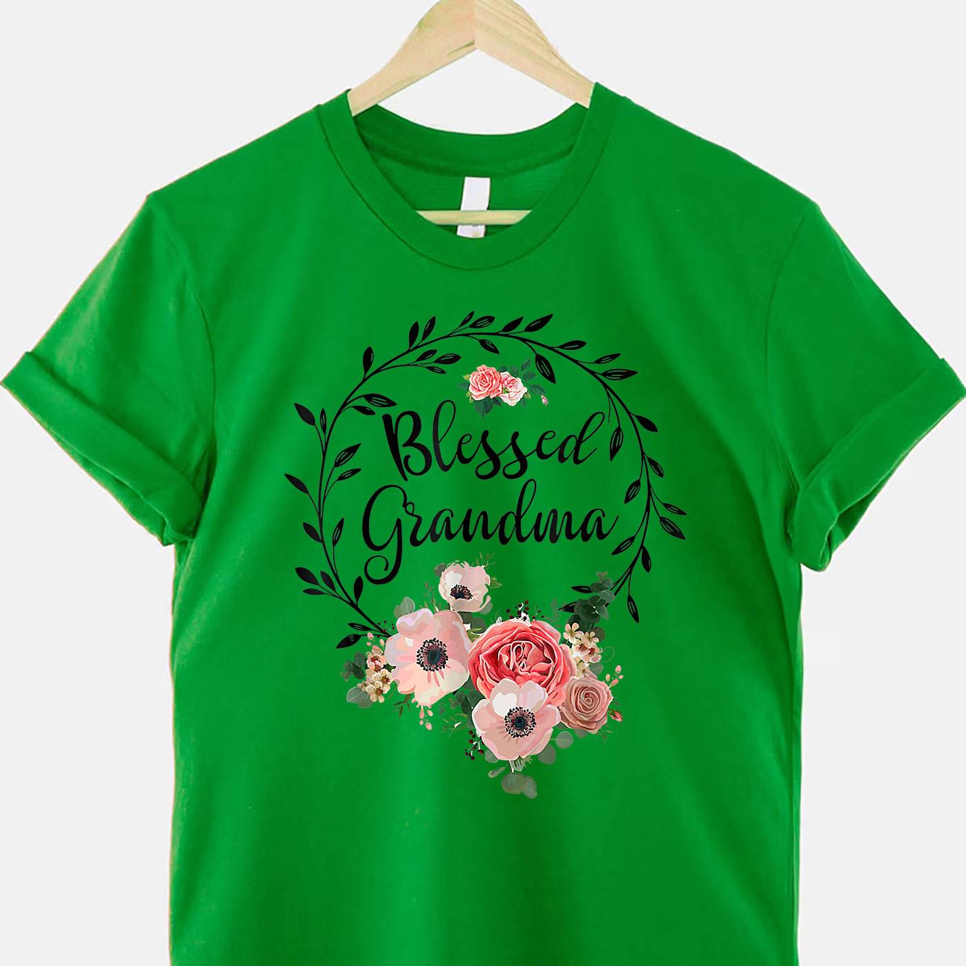 I'm A Spoiled Grandson of A Crazy Grandpa Tee Funny Family Quote T-Shirt for Men Women Unisex Adults