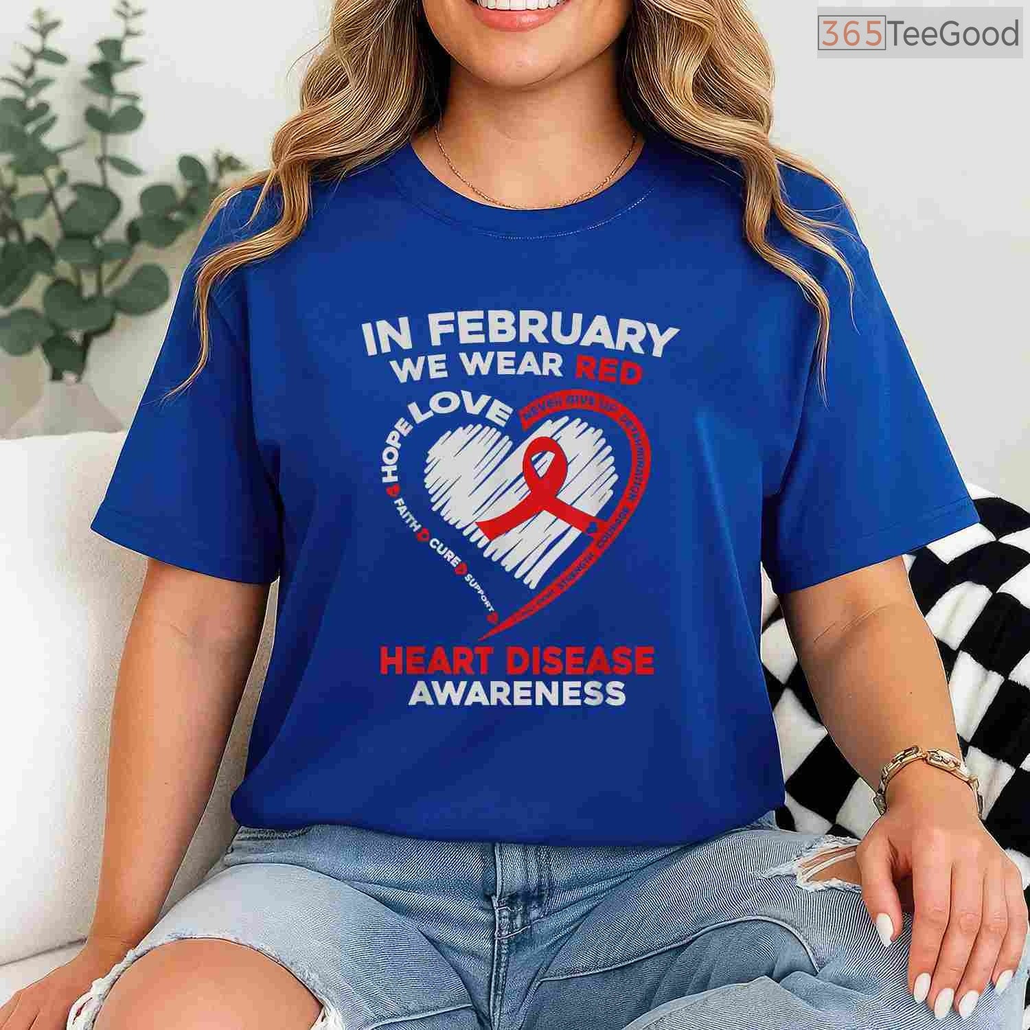 In February I Wear Red Shirt – Personal Heart Disease CHD Support