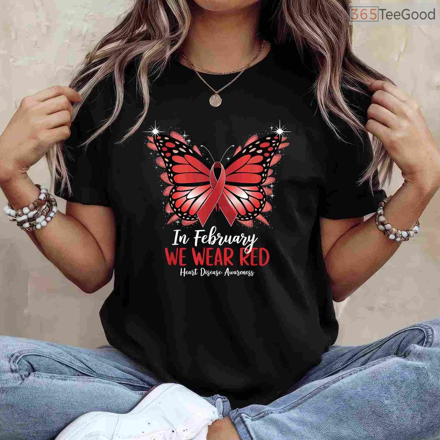 In February We Wear Red Shirt – Heart Disease Awareness Support