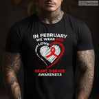 In February I Wear Red Shirt – Personal Heart Disease CHD Support