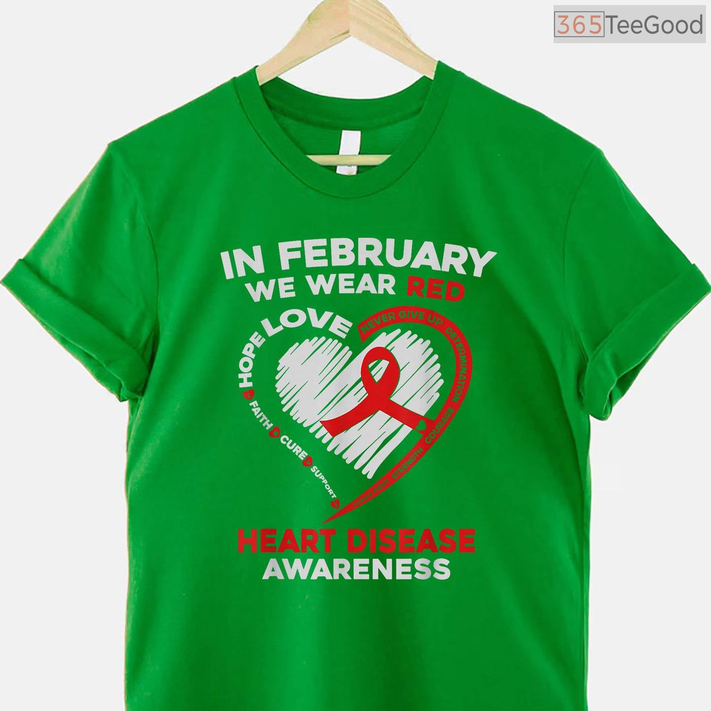 In February I Wear Red Shirt – Personal Heart Disease CHD Support