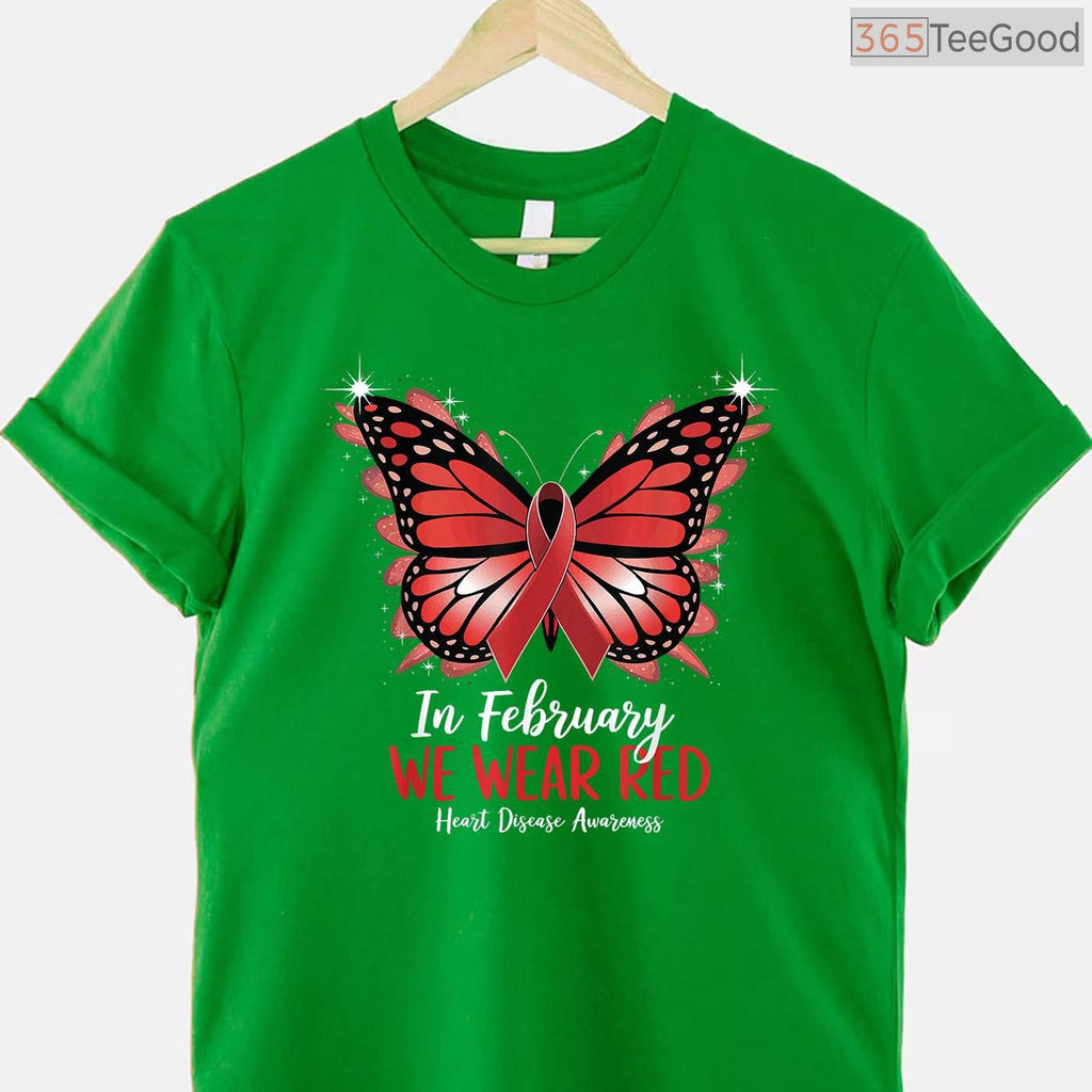 In February We Wear Red Shirt – Heart Disease Awareness Support