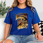 Inshore Saltwater Redfish Fishing Shirt, Redfish Country Angler Graphic Tee