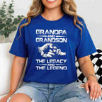It’s Official I’m the Favorite Grandson Funny Family Tee T-Shirt Adults