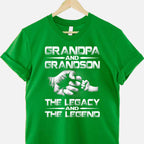 It’s Official I’m the Favorite Grandson Funny Family Tee T-Shirt Adults