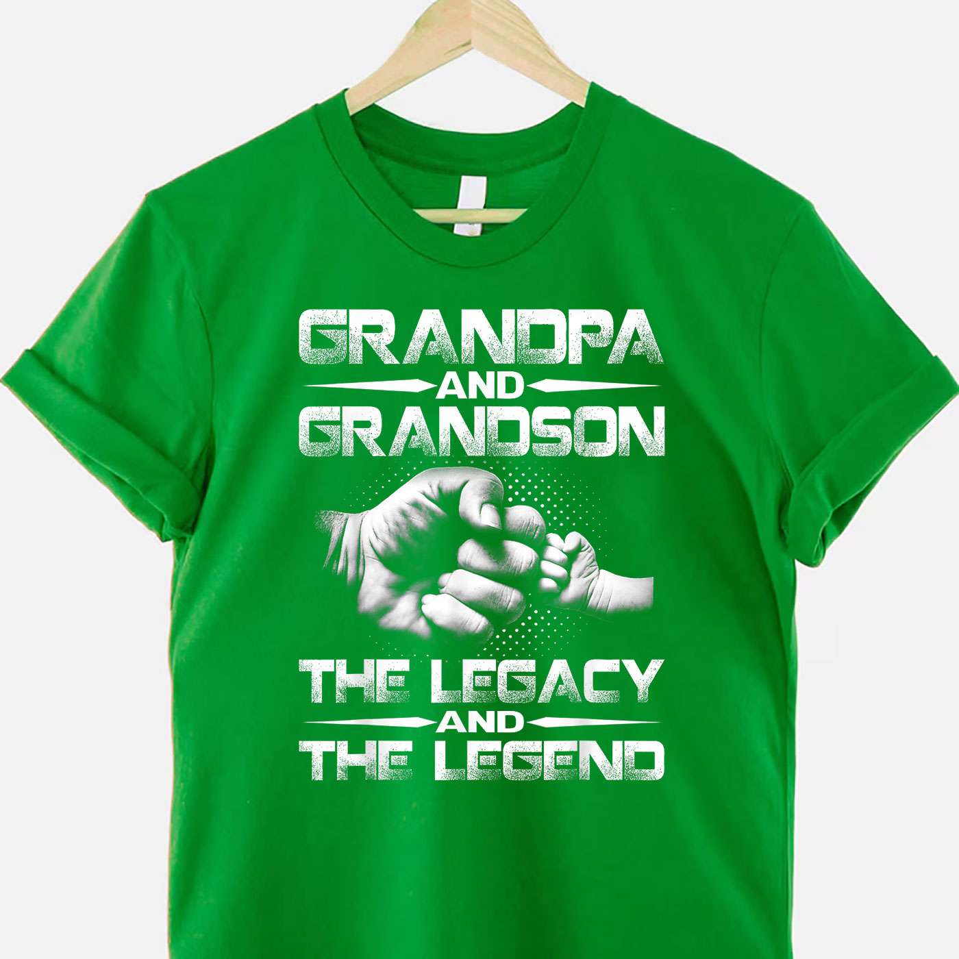 It’s Official I’m the Favorite Grandson Funny Family Tee T-Shirt Adults