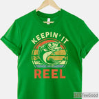 Keeping It Reel Bass Fishing Shirt, Cool Papa Fishing Gift for Dads