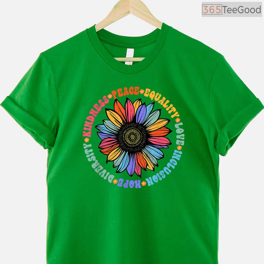 Kindness Peace Equality Love Hope Diversity T-Shirt Human Rights Advocate Social Justice Shirt