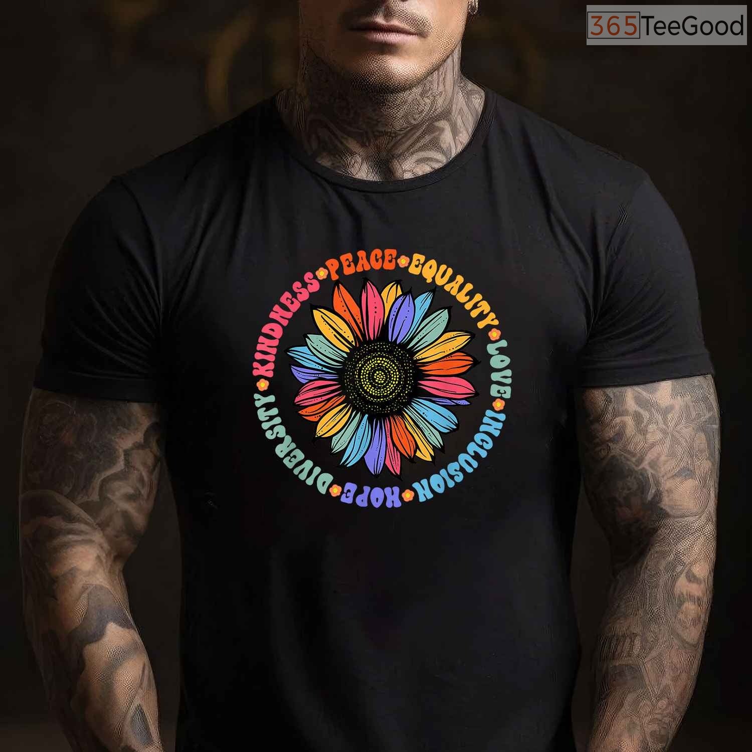 Kindness Peace Equality Love Hope Diversity T-Shirt Human Rights Advocate Social Justice Shirt