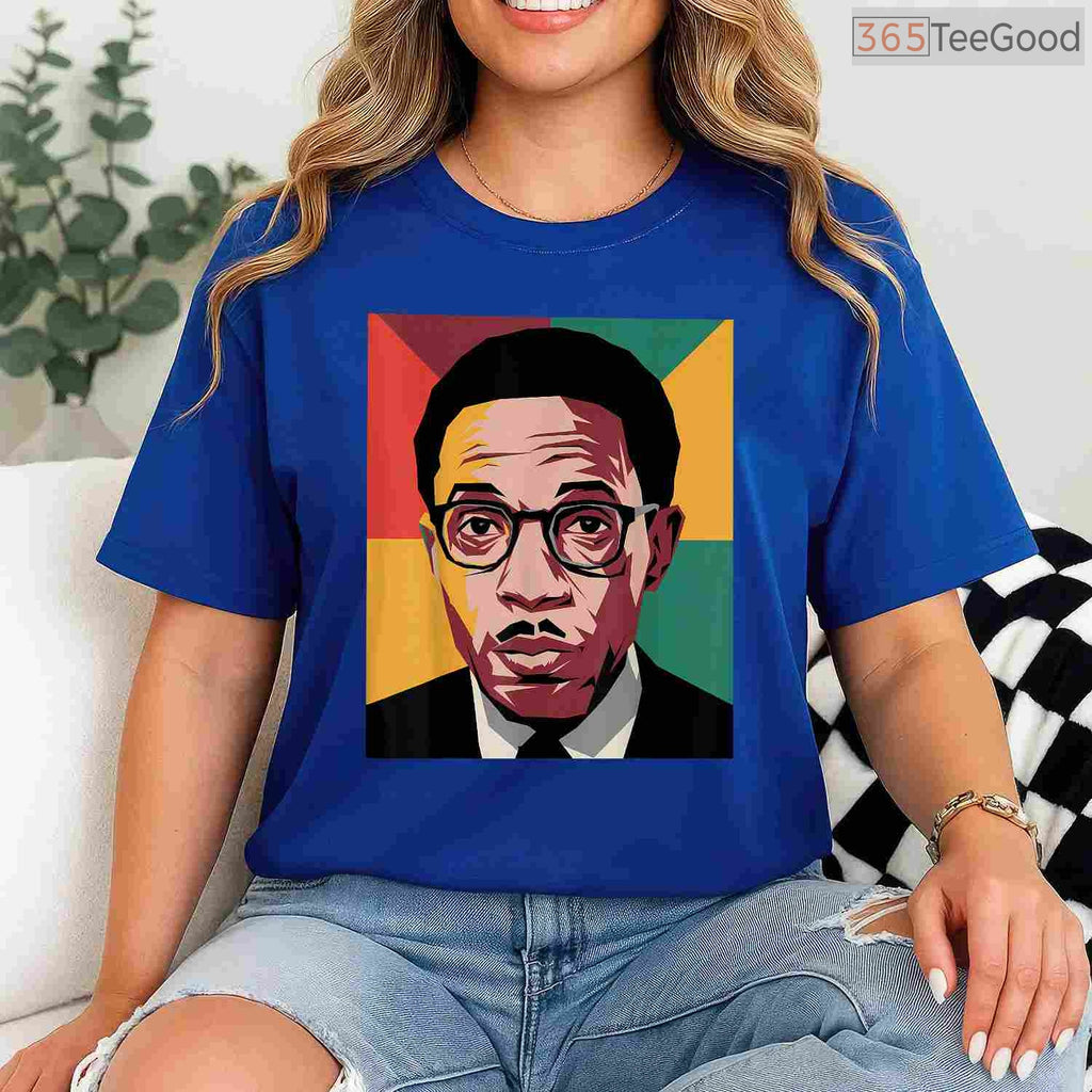 Langston Hughes Poet T-Shirt Harlem Renaissance Literature Black History Month Shirt