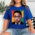 Langston Hughes Poet T-Shirt Harlem Renaissance Literature Black History Month Shirt