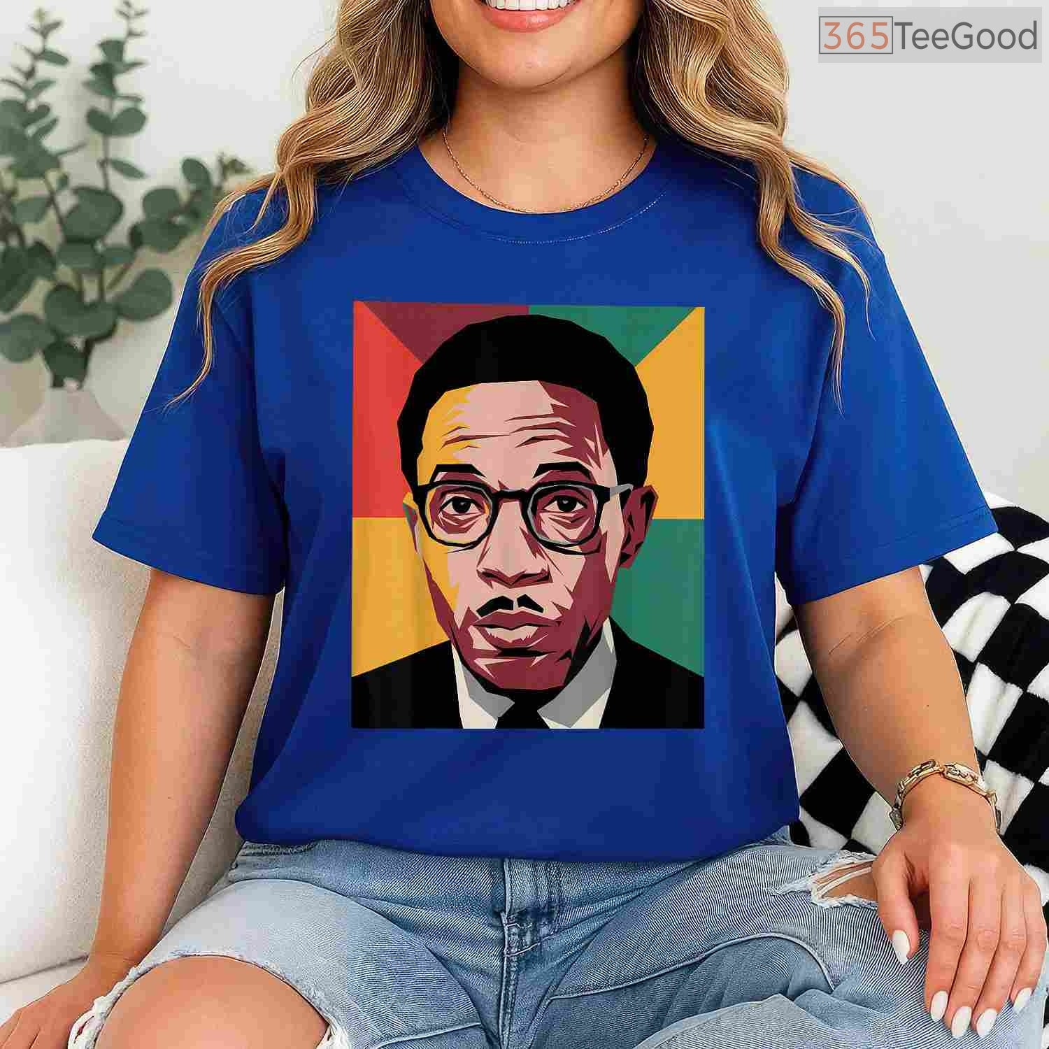 Langston Hughes Poet T-Shirt Harlem Renaissance Literature Black History Month Shirt