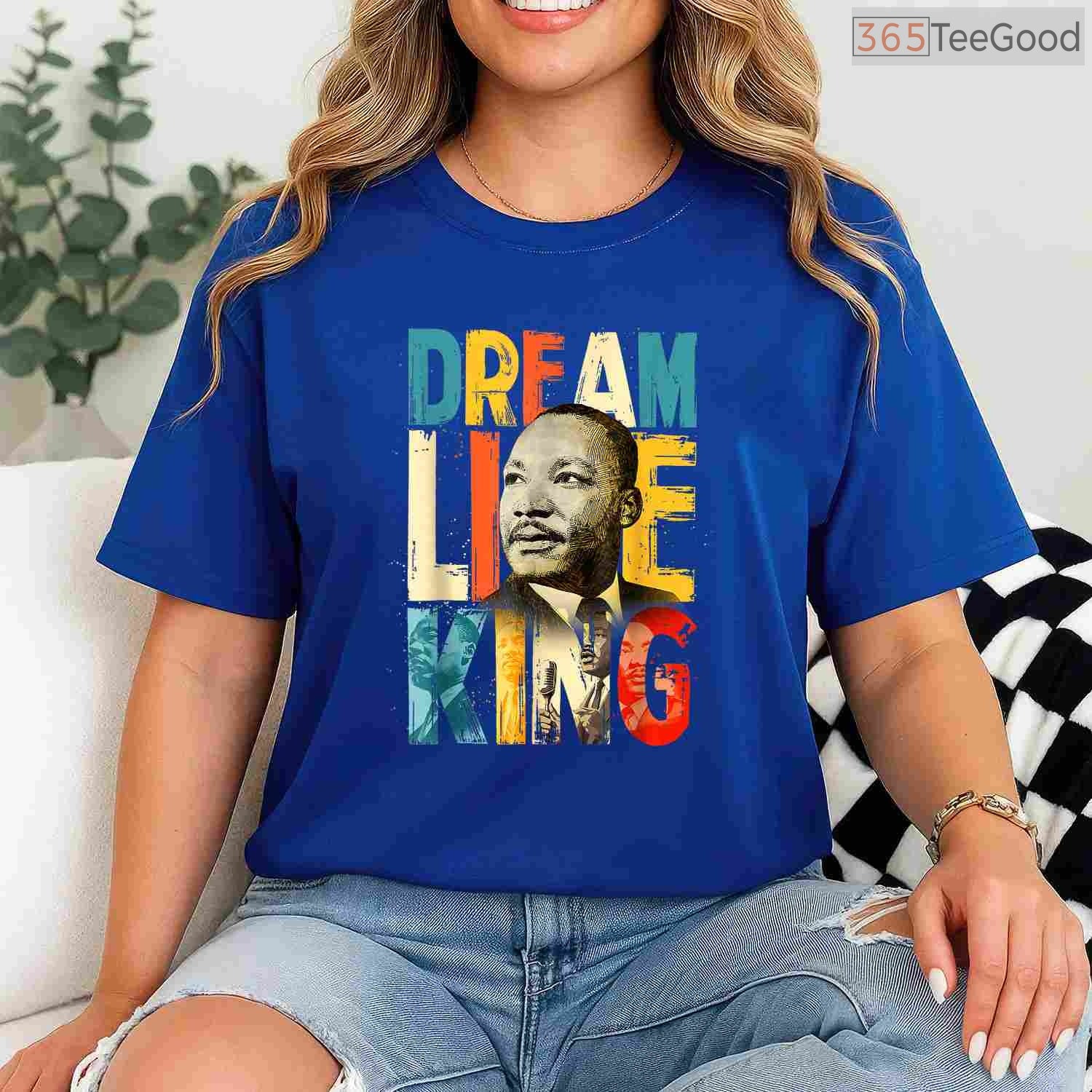 Martin Luther King Jr Day T-Shirt MLK Dream Black History Month Civil Rights Shirt