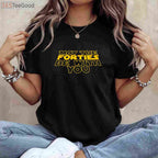 May the Forties Be With You Funny 40th Birthday T-Shirt Gift for Men and Women