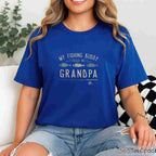 My Fishing Buddy Calls Me Grandpa Shirt, Cute Grandfather Angling Tee