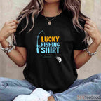 My Lucky Fishing Shirt - Custom Fisherman's Favorite Artwork Graphic Tee