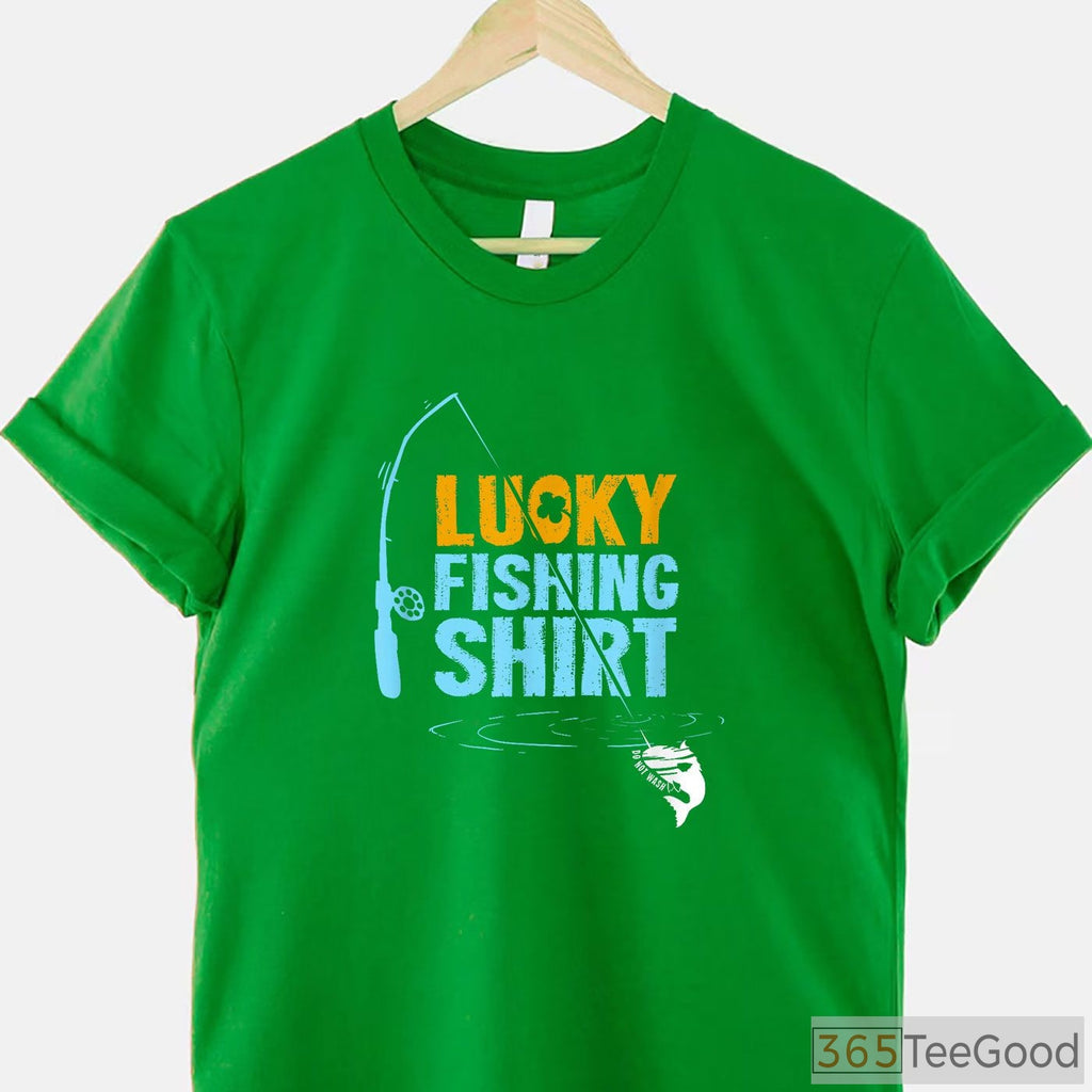 My Lucky Fishing Shirt - Custom Fisherman's Favorite Artwork Graphic Tee