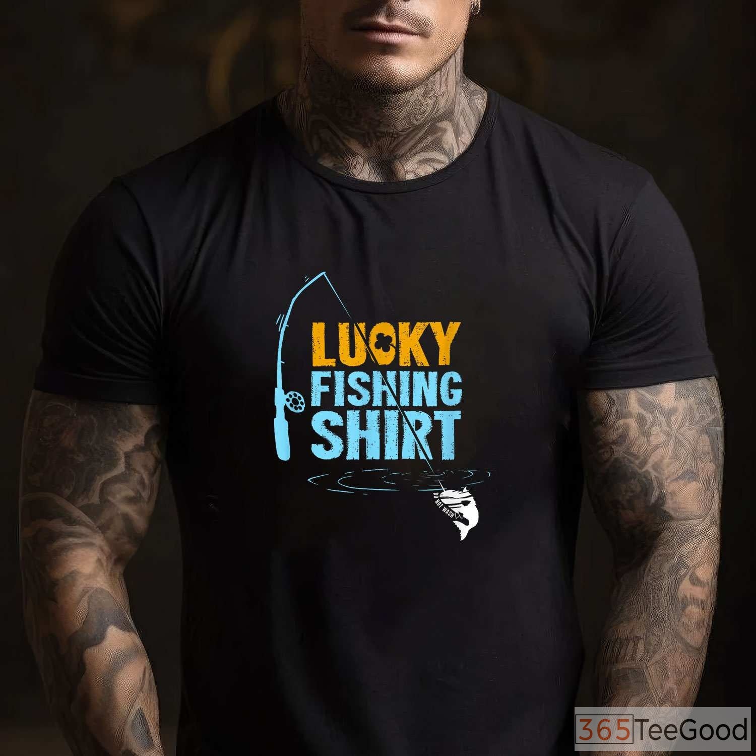 My Lucky Fishing Shirt - Custom Fisherman's Favorite Artwork Graphic Tee