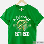 Official Retired 2026 Fishing Shirt, Funny Retirement Gift for Avid Fishermen