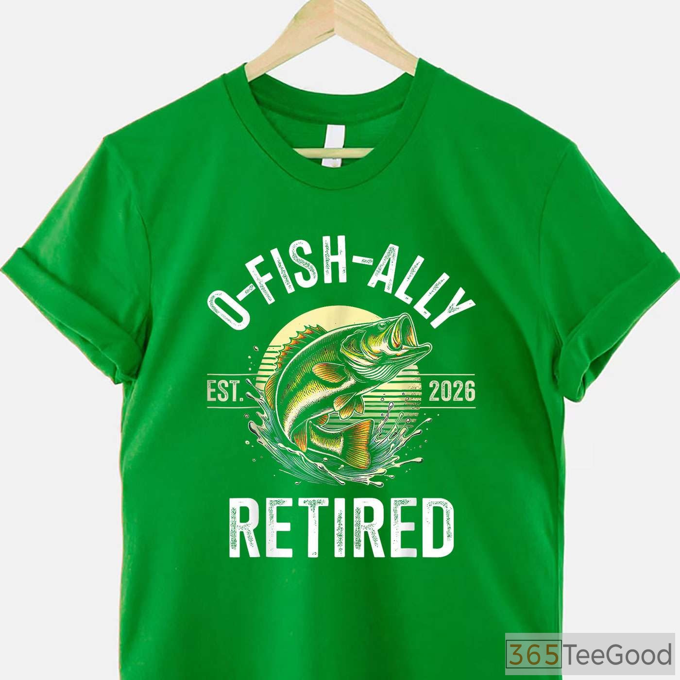 Official Retired 2026 Fishing Shirt, Funny Retirement Gift for Avid Fishermen